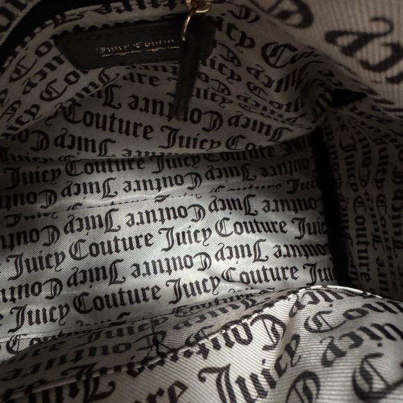 Juicy Couture Pink and Dark brown Satchel with crossbody strap and coin purse - Picture 4 of 4